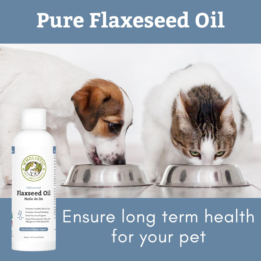 Dose recommandée simple pour chiens et chats Wholistic Pet Organics.