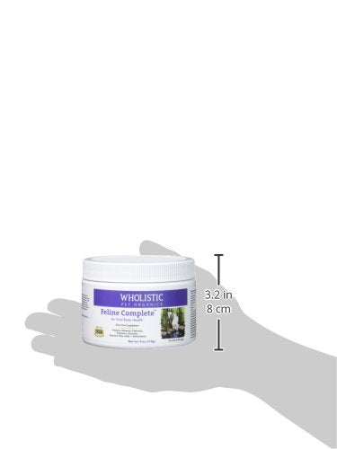 Wholistic Pet Organics Feline Complete – peau et pelage sains grâce a des nutriments ciblés.