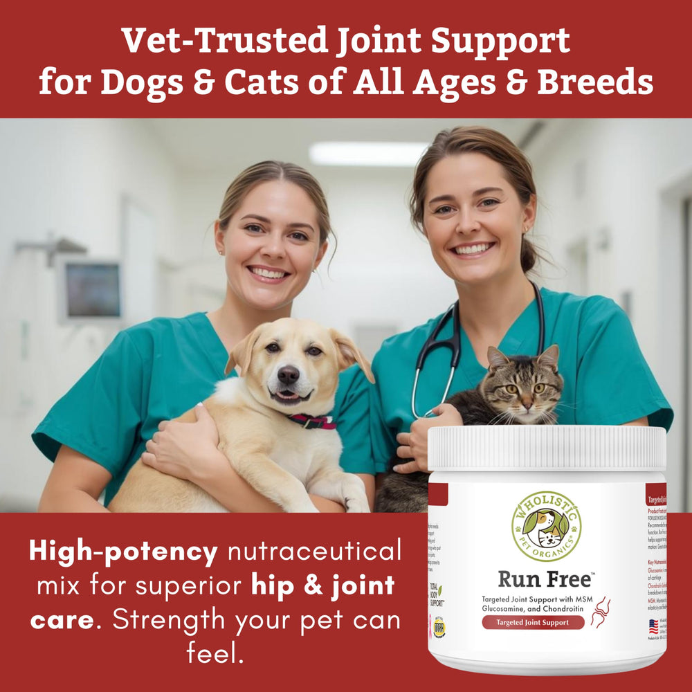 Wholistic Pet Organics Max Strength – cuillere-dosettes : dosage pratique pour l’alimentation quotidienne des animaux.