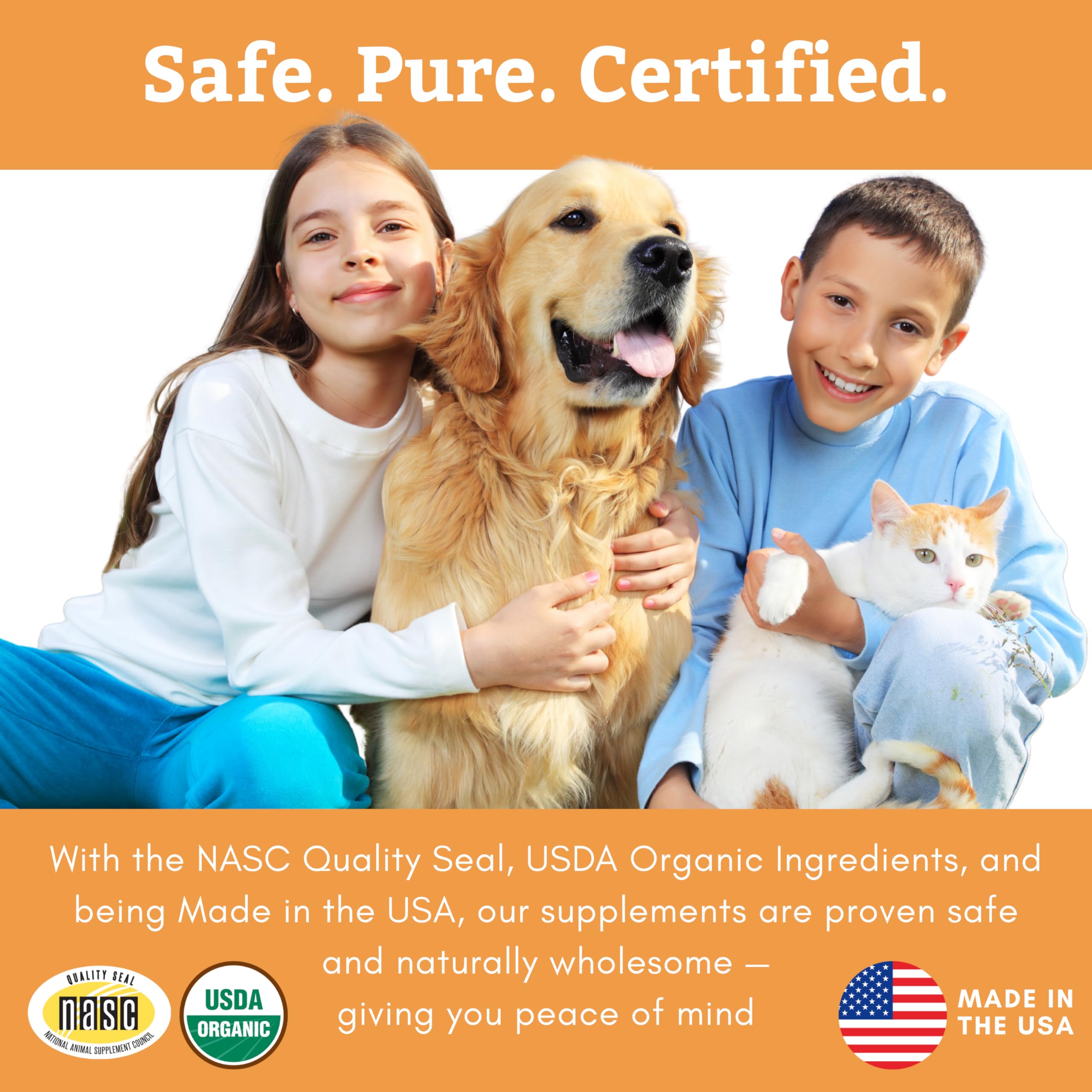 Wholistic Pet Organics Puppy Complete: sante-generale soutenue par probiotiques et citrouille dans le mélange