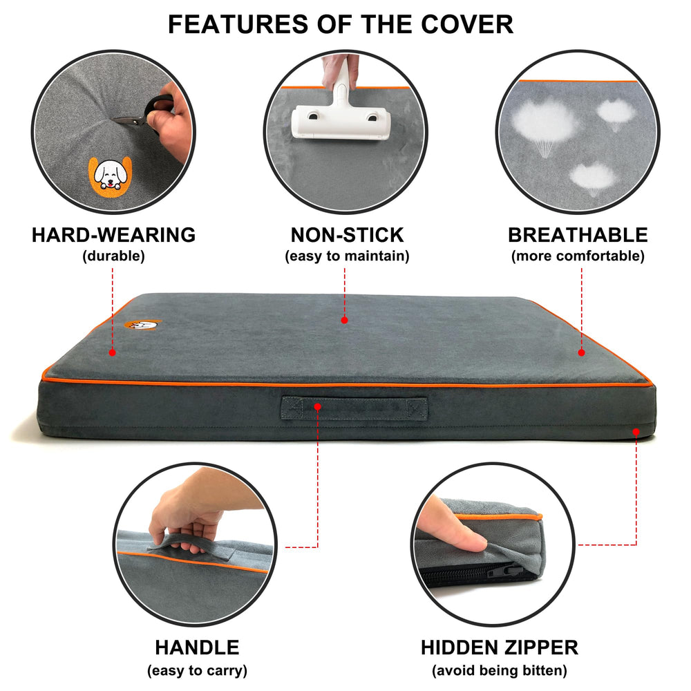Whoopub protège-intérieur imperméable – protection renforcée de la mousse.