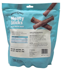 Emballage pratique Wiggles & Wags, sachet refermable pour conserver la fraicheur.