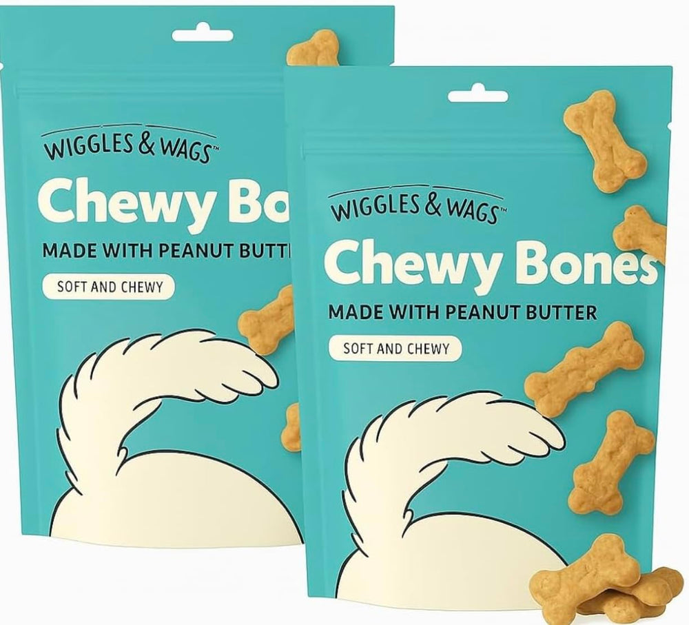 Wiggles & Wags os doux au beurre d arachide, récompense idéale pour l entrainement.