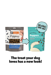 Texture douce et moelleuse de Wiggles & Wags Poppers pour récompenser