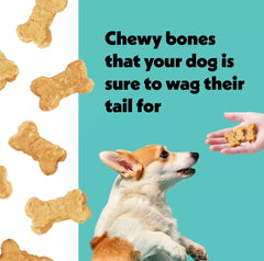 Wiggles & Wags texture douce, prise facile pour chiens de tout âge.