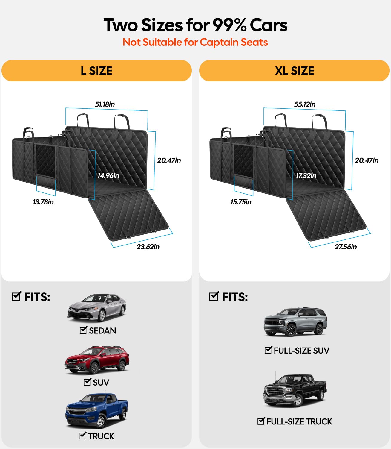 Wigoo sangles securite xl attaches: securite accrue lors des trajets.