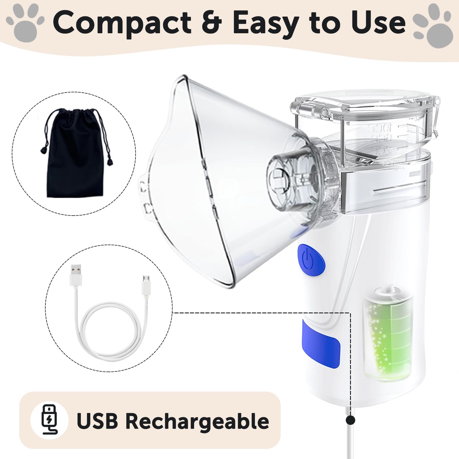 Idéal pour les chats et petits animaux lors de déplacements avec WIKSRY.