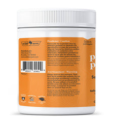 Wild Acre poudre fibre citrouille chien : fibre prébiotique pour un transit régulier