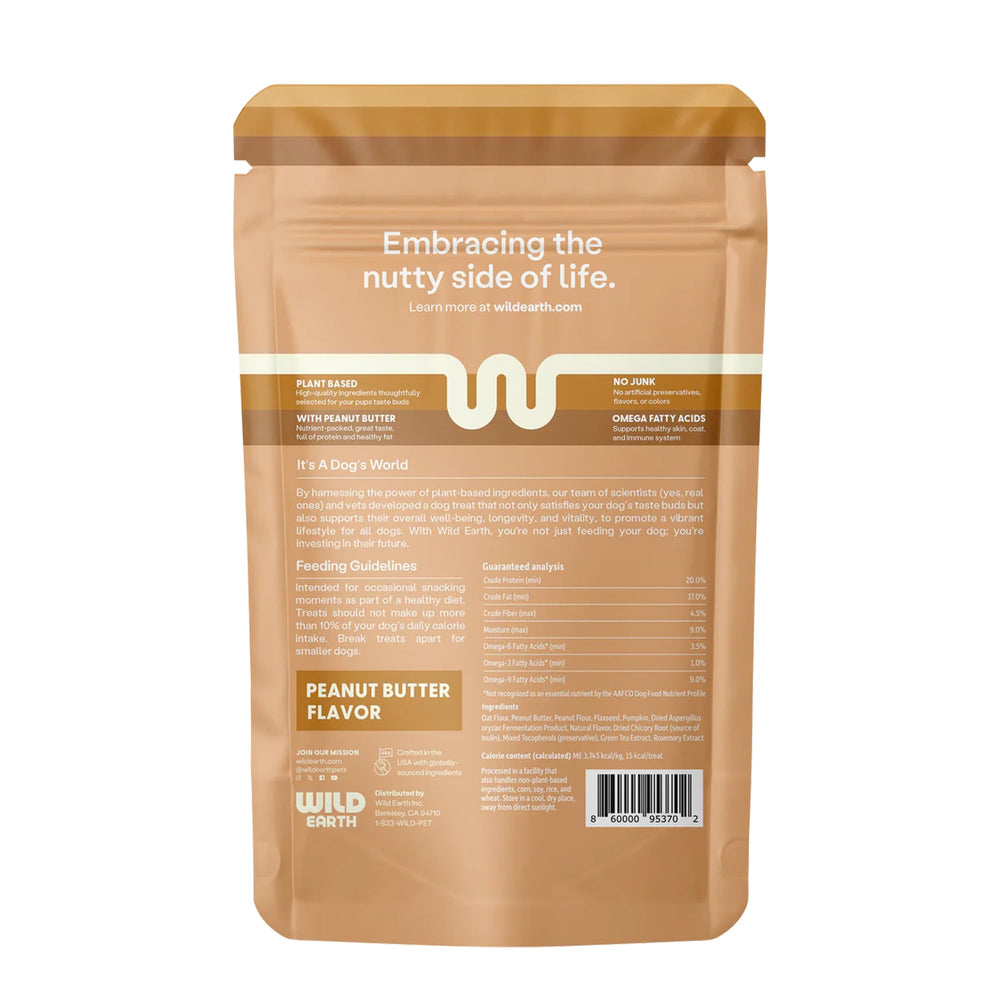 Wild Earth protéine complète pour chiens avec dix acides aminés essentiels.