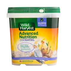 Wild Harvest alimentation-avance-cockatiel-bol: repas équilibré et varié.