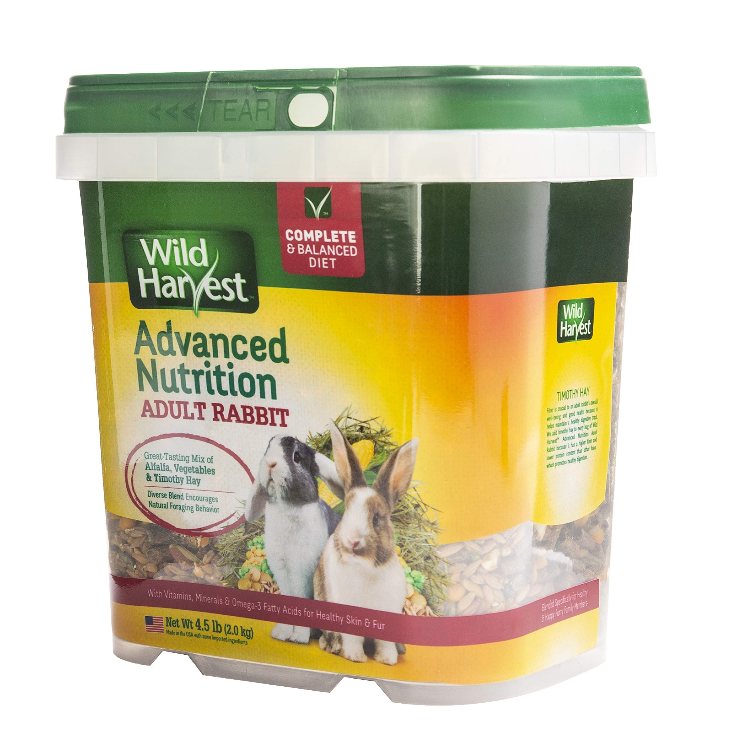 Foin Timothy Wild Harvest: fibre élevée pour le bien-être digestif.