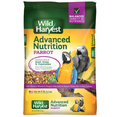 Wild Harvest Nutrition Avancée Perroquet — bol d’alimentation attrayant stimulant l’appétit.
