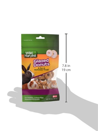 Encas quotidien pour petits animaux avec les beignets-glacés Wild Harvest.