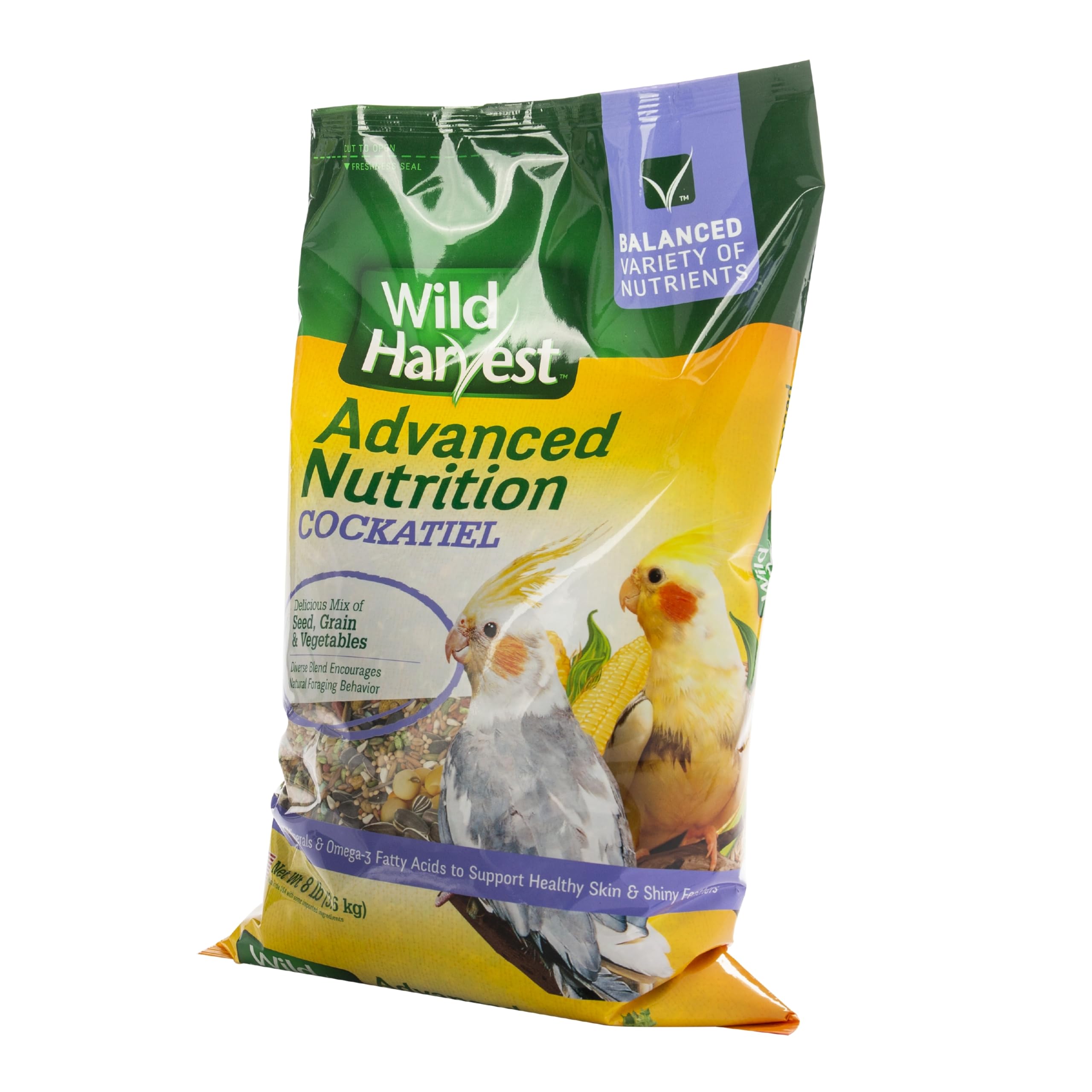 Wild Harvest cacatoes activite-forage: stimule l'exploration et l'engagement alimentaire.