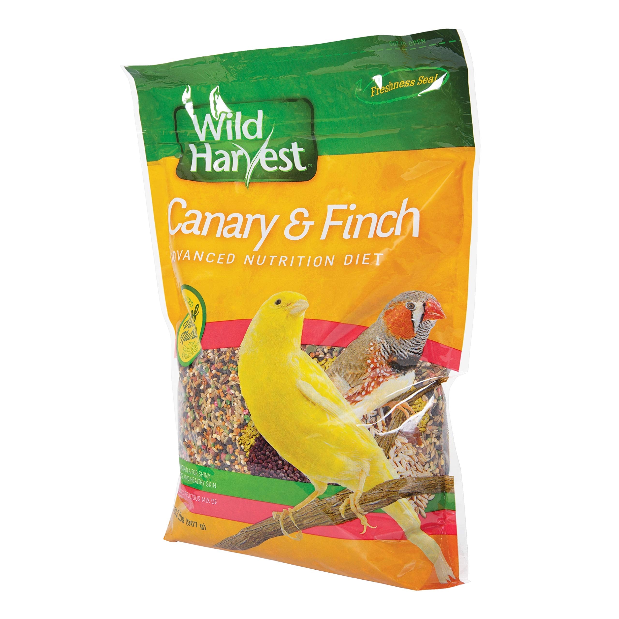 Wild Harvest ingrédients variés: millet, graines de canari, avoine et lin.