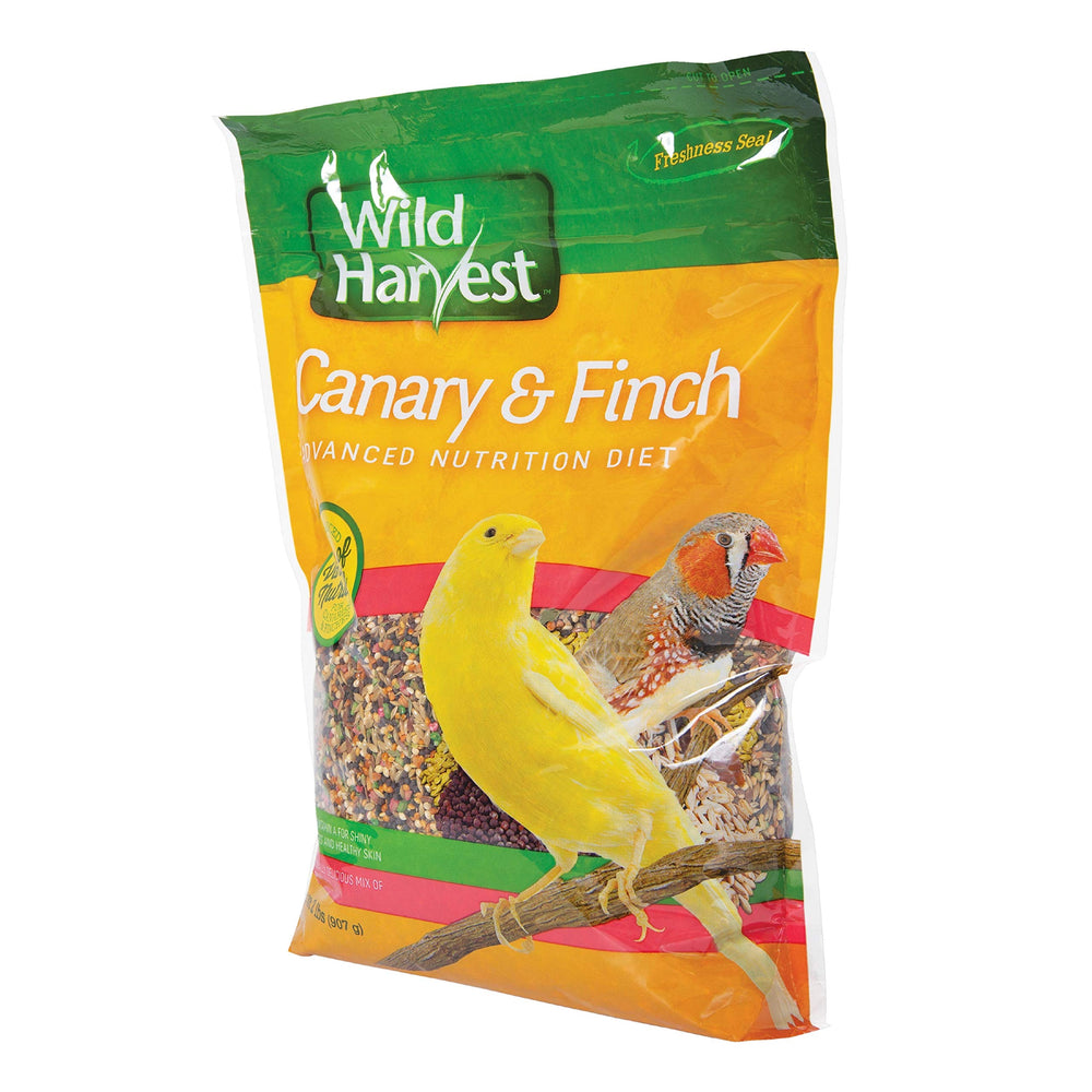 Wild Harvest ingrédients variés: millet, graines de canari, avoine et lin.