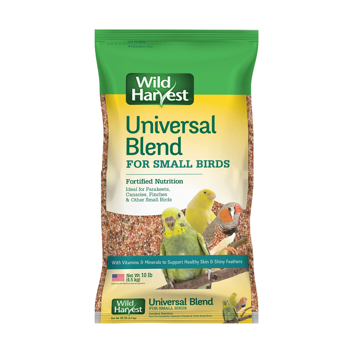 Wild Harvest Mélange universel Petits Oiseaux : mélange nutritif pour petits oiseaux.
