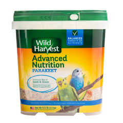 Wild Harvest Perruche bol-graines : mélange équilibré pour nutrition variée.