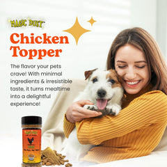 Rehausseur poulet Wild Meadow Farms avec eau pour sauce aromatique