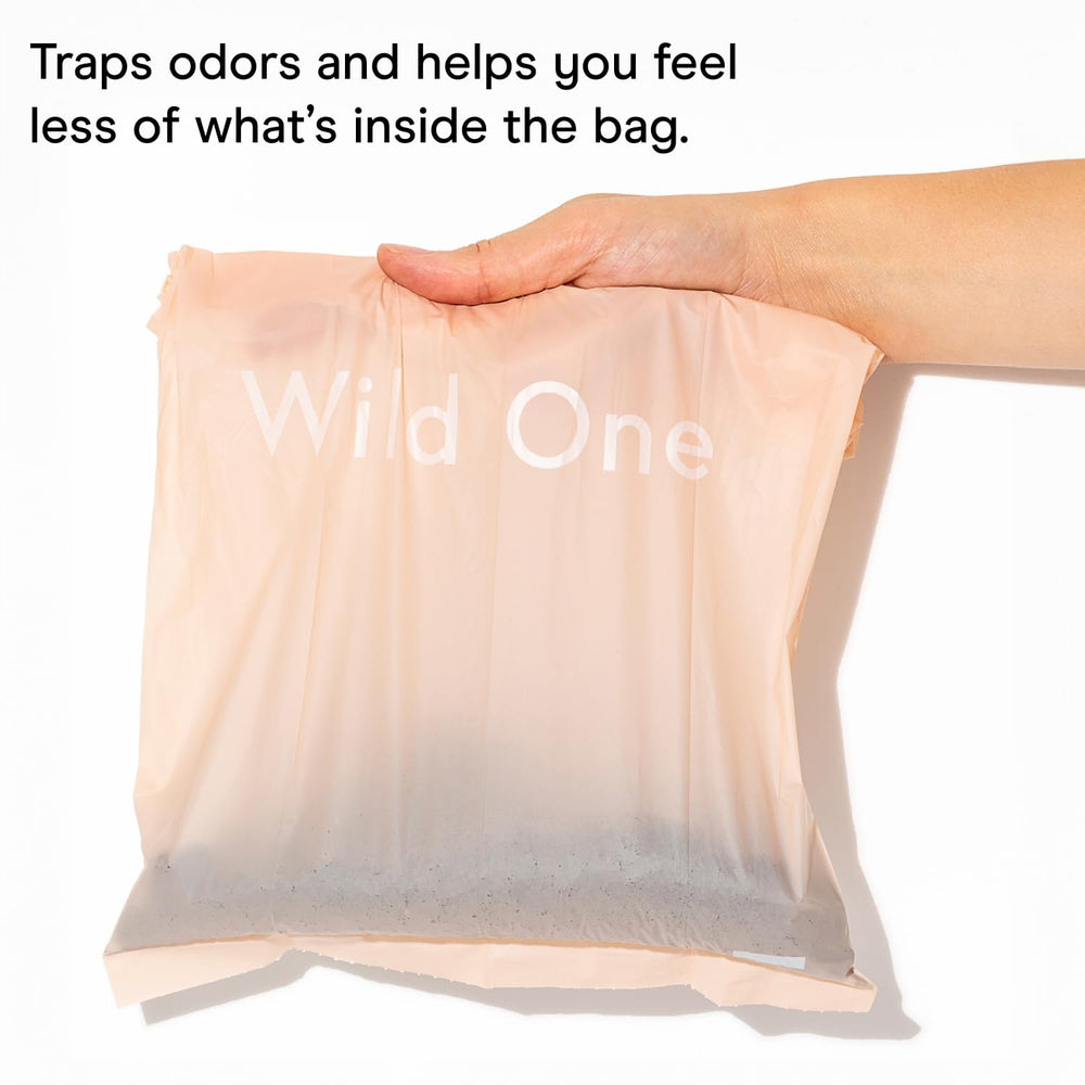 Wild One sacs dechets chien composition base vegetale amidon de mais