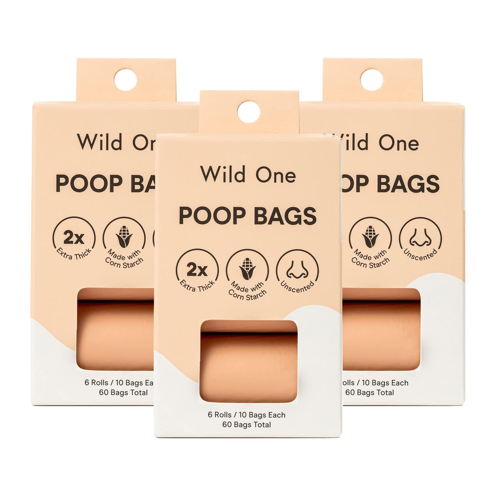 Wild One sacs dechets chien texture beurre doux pour une prise en main agréable