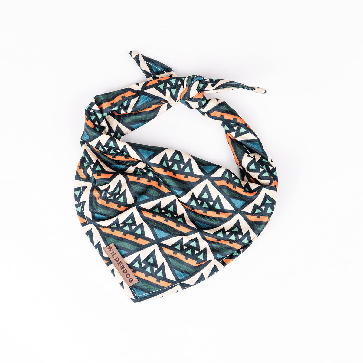 Bandana Wilderdog en maillage léger, idéal pour le camping et le séchage rapide.