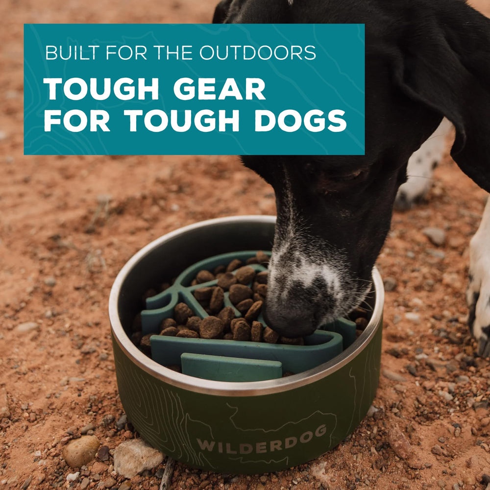 Wilderdog bol lent en silicone durable offre souplesse et longévité.