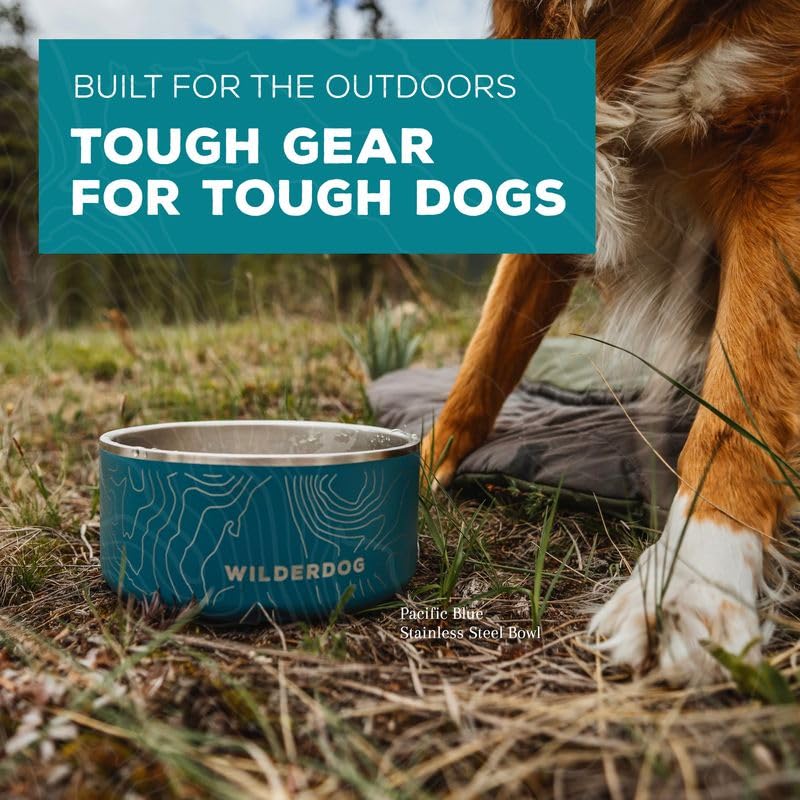 Gamelle Wilderdog compatible lave-vaisselle pour un entretien facilité.