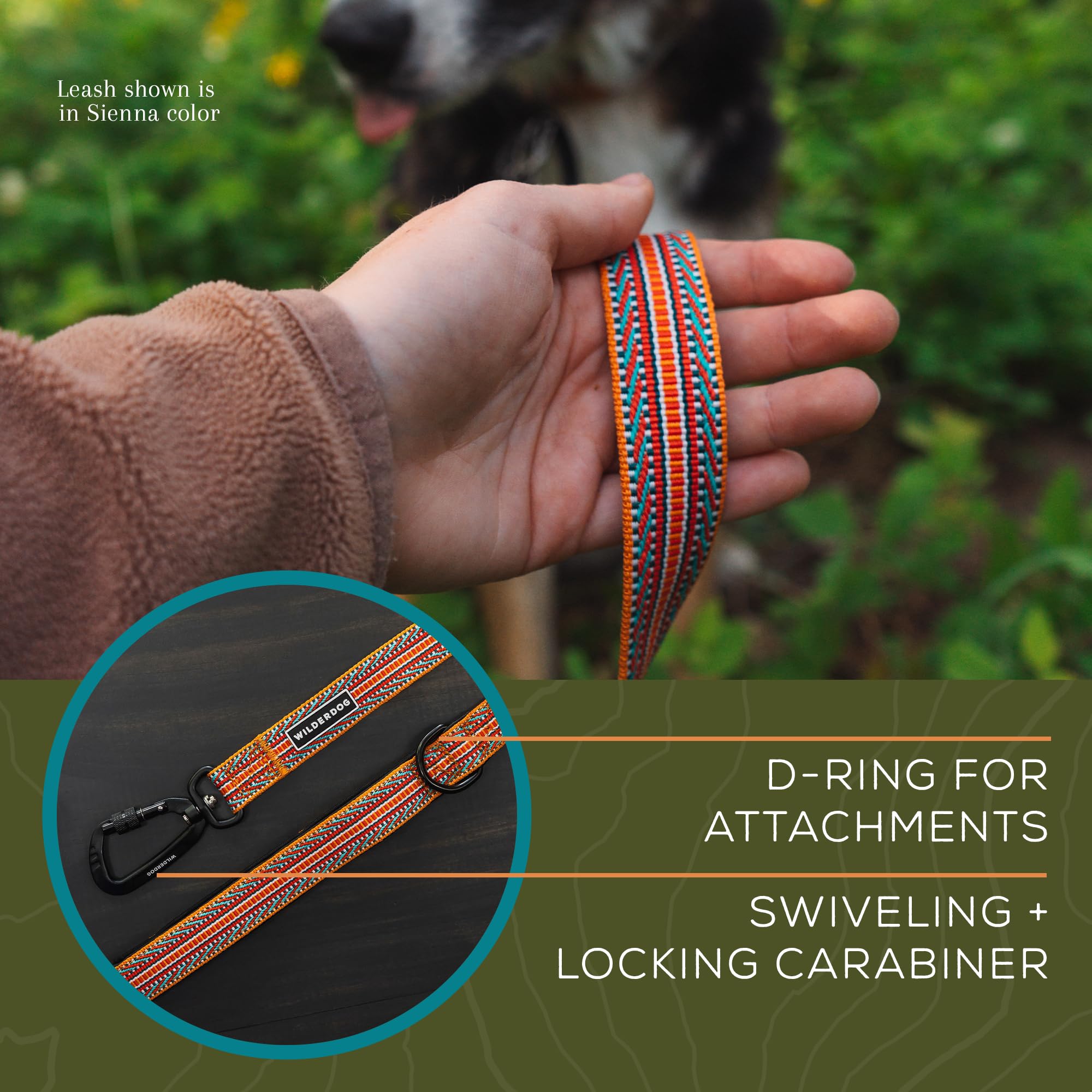 Finition Sienna Wilderdog Ultralight pour des promenades stylées et durables