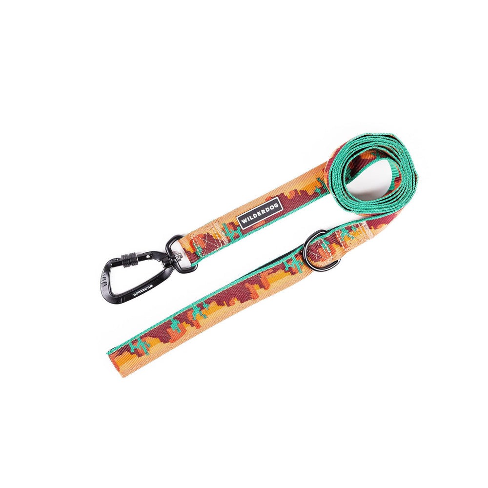 Laisse Wilderdog Ultralight Moab avec attache carabine pivotante pour promenades fluides et sécurisées.