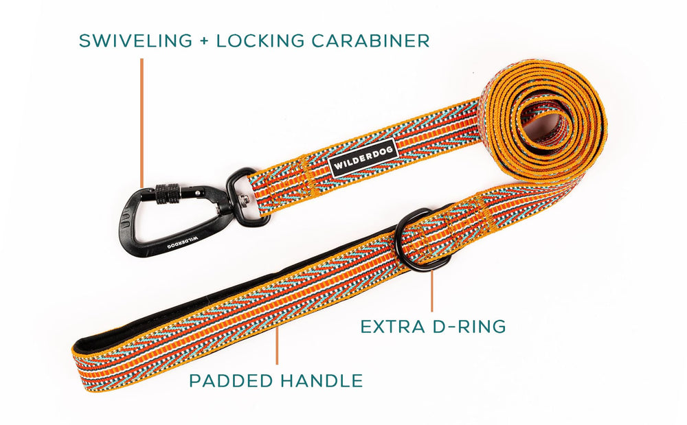 Poignée rembourrée Wilderdog Ultralight pour une prise confortable pendant les promenades