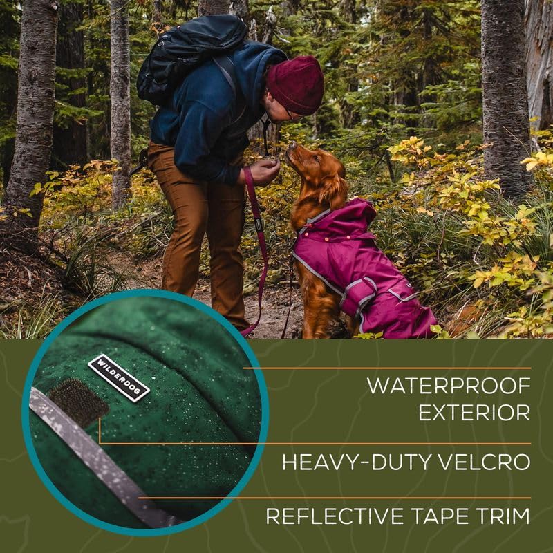Poches arrière et boucles suspendues Wilderdog pour accessoires et rangement