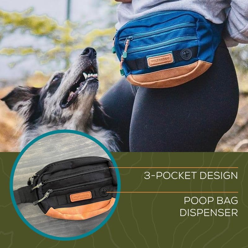 Wilderdog sac banane porté en travers – liberté de mouvement lors de vos sorties.