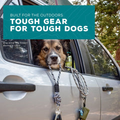Clip intégré sur Wilderdog pour attacher à la ceinture et faciliter les balades.
