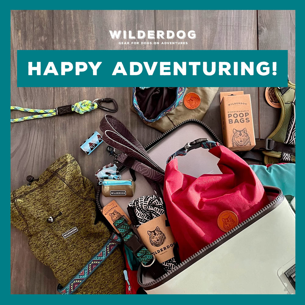 Transport facile avec le porte-sacs Wilderdog, idéal pour sorties en plein air.