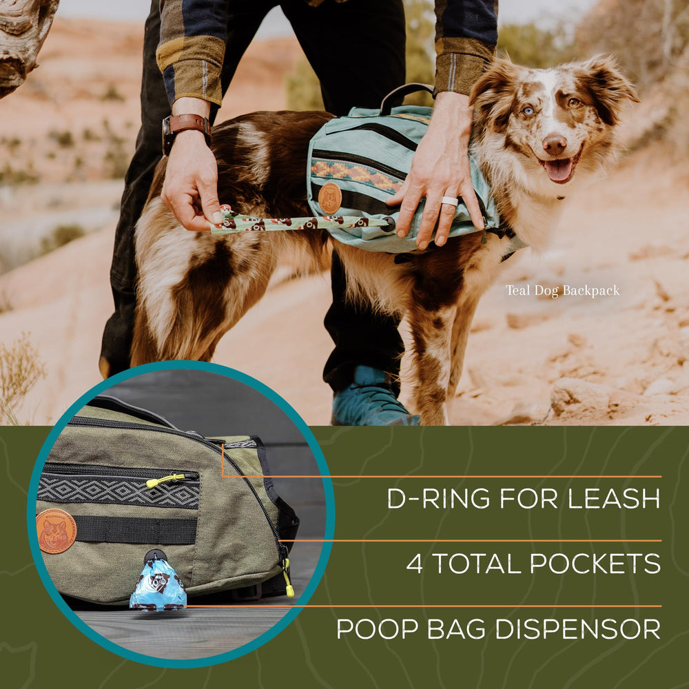 Wilderdog sacoches latérales, deux poches pratiques pour accessoires.