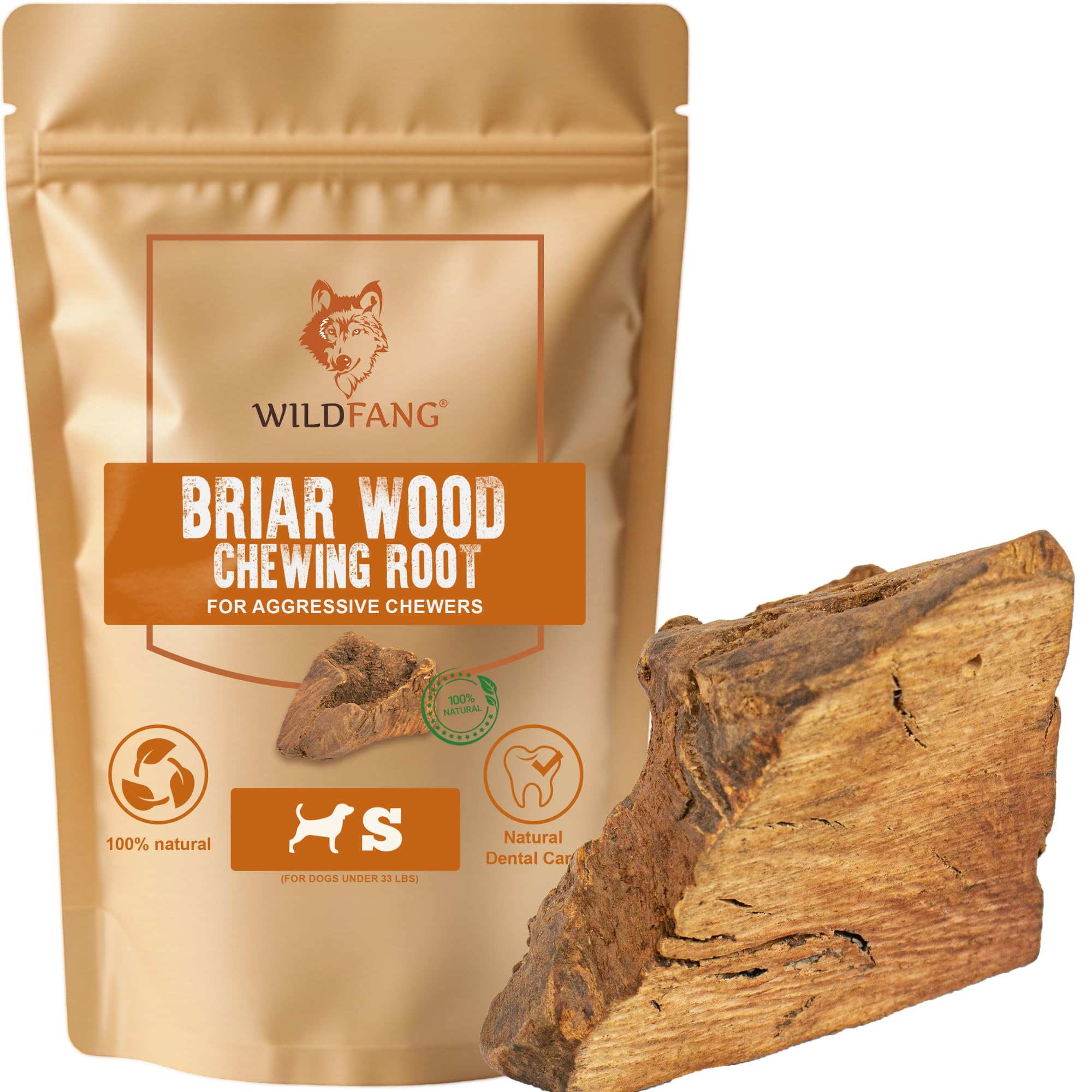 Wildfang Briar Wood Racine a Macher Petit Plan: bois durable et sans eclats