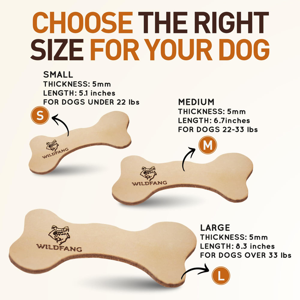 Wildfang os-cuir-dentition-douce – douceur adaptée pour chiots et chiens sensibles