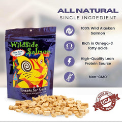 Ingrédients WildSideSalmon, liste simple et naturelle.