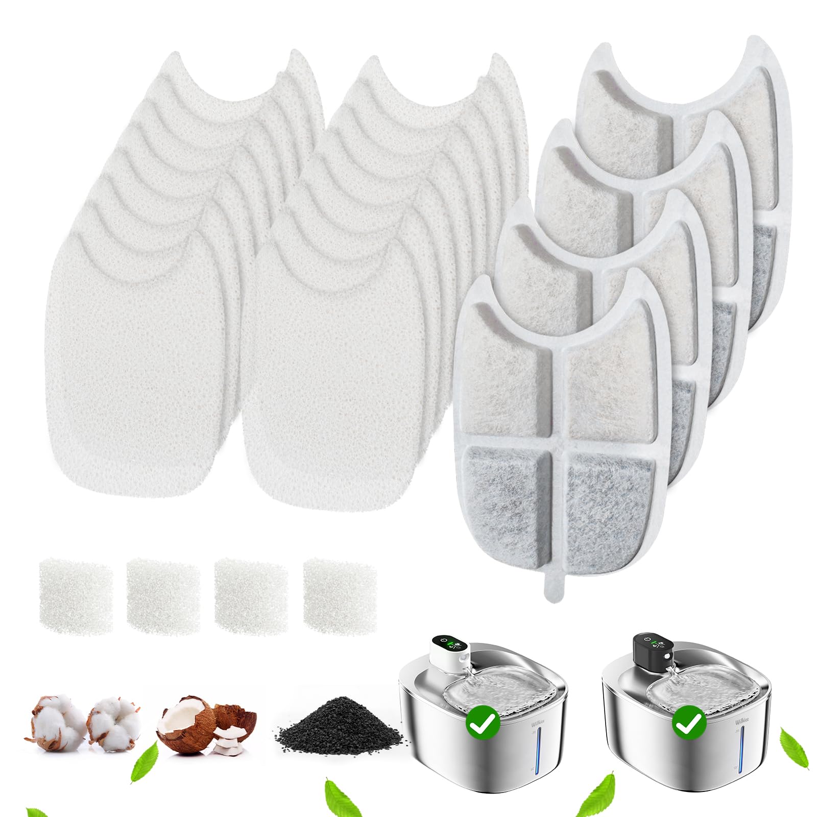 Filtre WILKIEE FS10 Plus ensemble de filtres pour eau propre.
