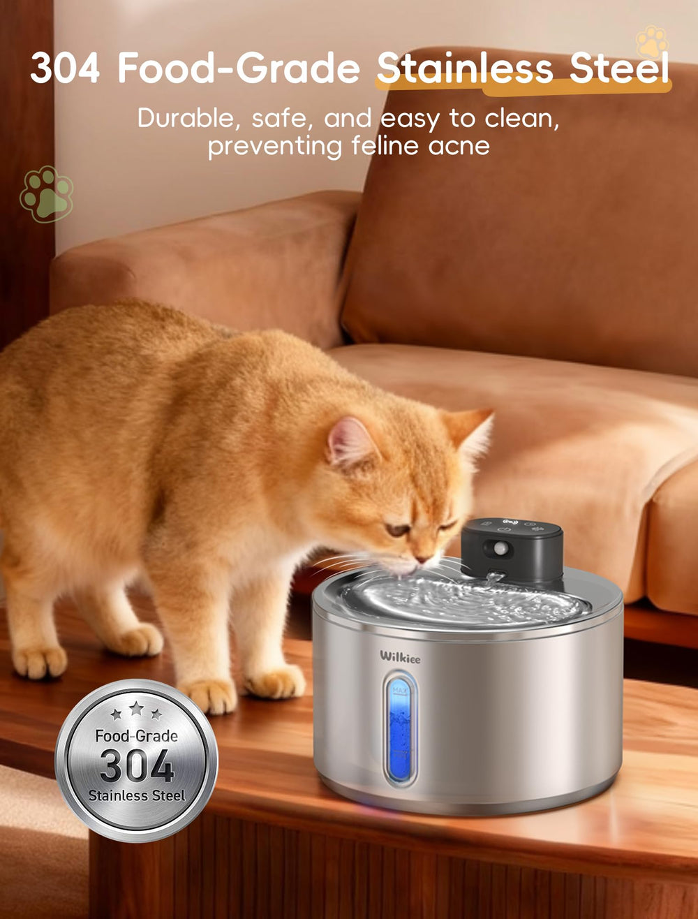 WILKIEE indicateur niveau d'eau vous avertit pour remplir.