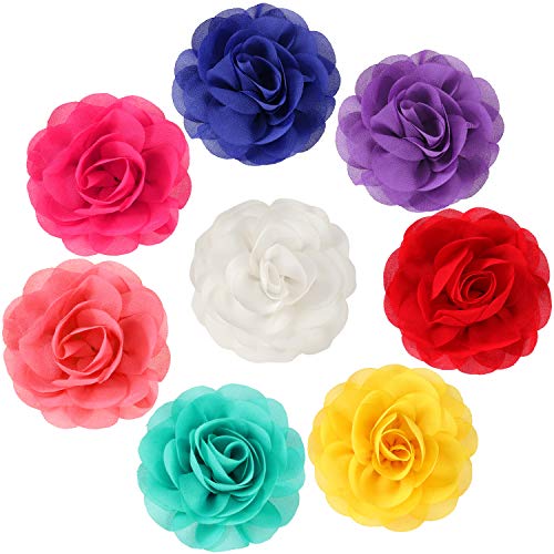 Willbond fleurs collier chien 8 cm – ajout chic lors des promenades.