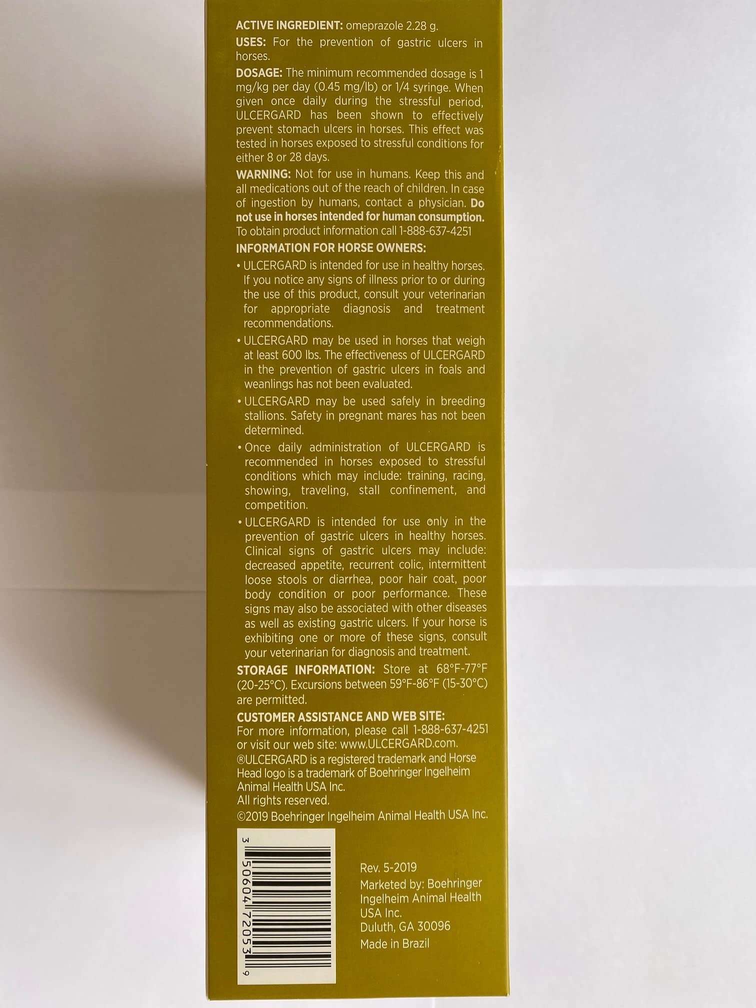 UlcerGard WIM — dosage précis par unité.