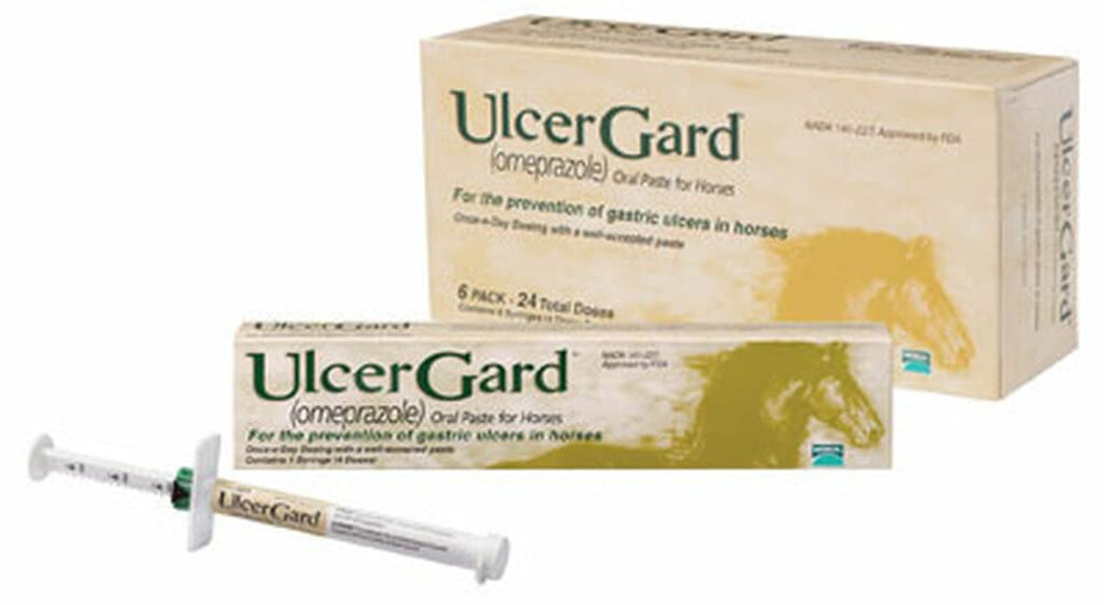 UlcerGard par WIM — seringues de six doses, distribution précise.