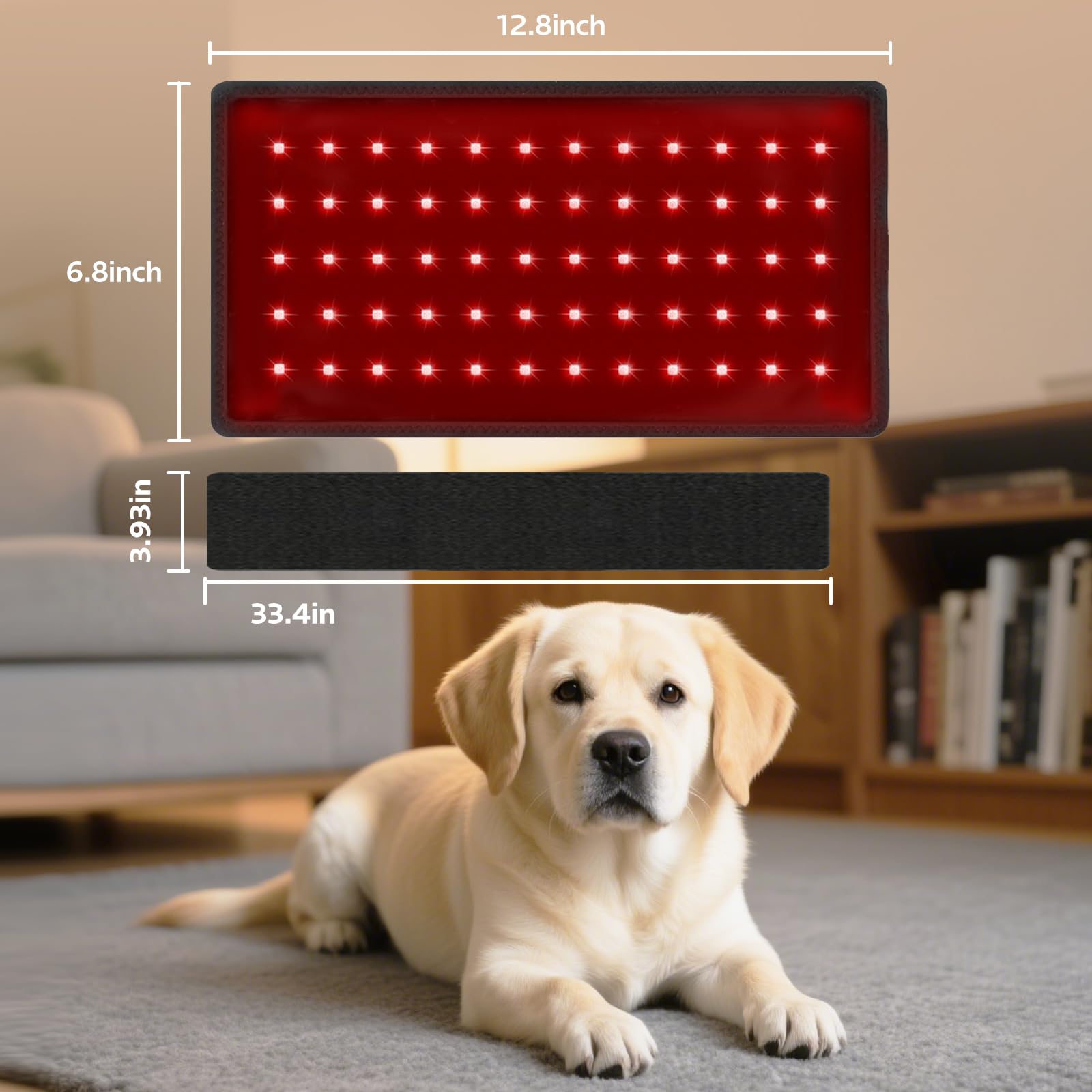 Wind in Hand lampe lumière rouge pour animaux portable, solution légère prête à l'emploi
