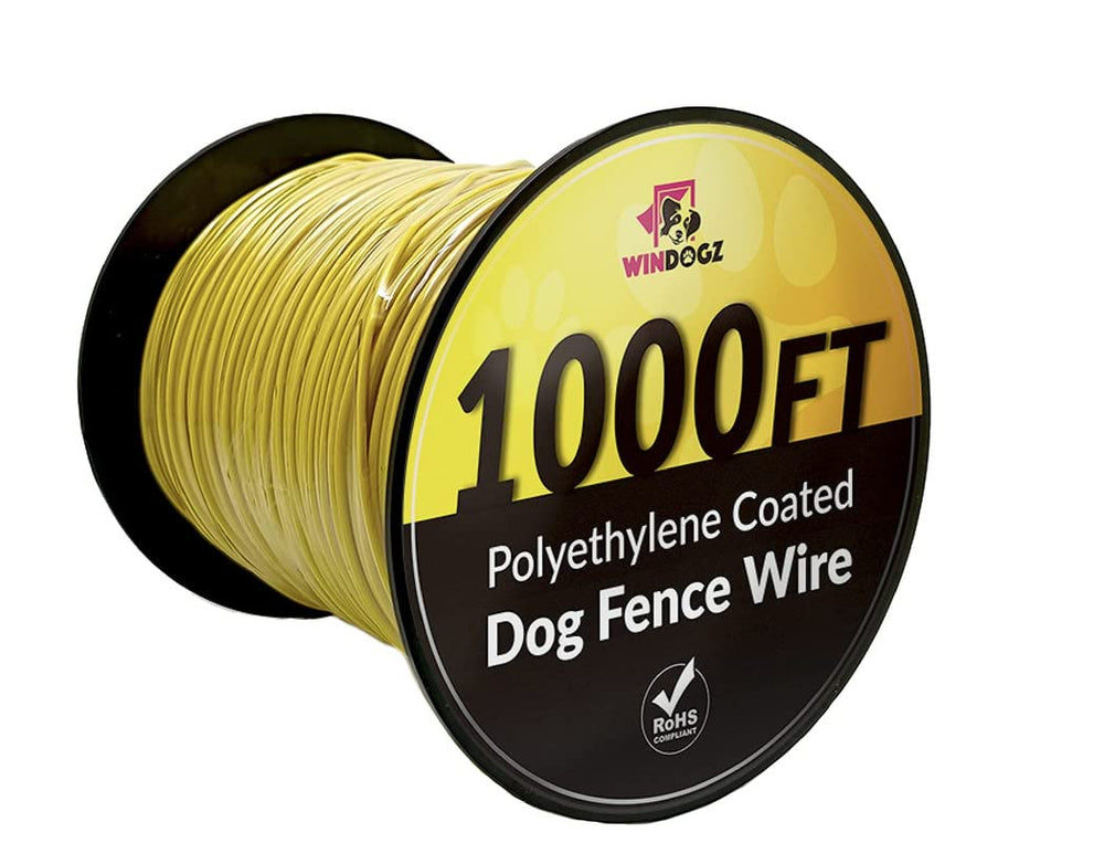Windogz fil-barriere-electrique pour chien - couvre 1000 pieds et sécurise votre terrain.
