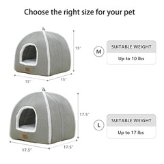 WindRACING Cat Bed pliable et portable facilite voyage et rangement rapide.