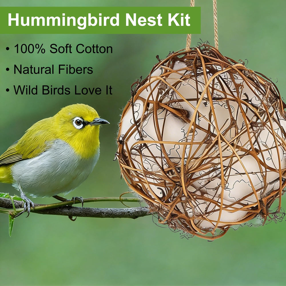 Winemana balles nidification colibris exterieur naturel pour accueillir les oiseaux