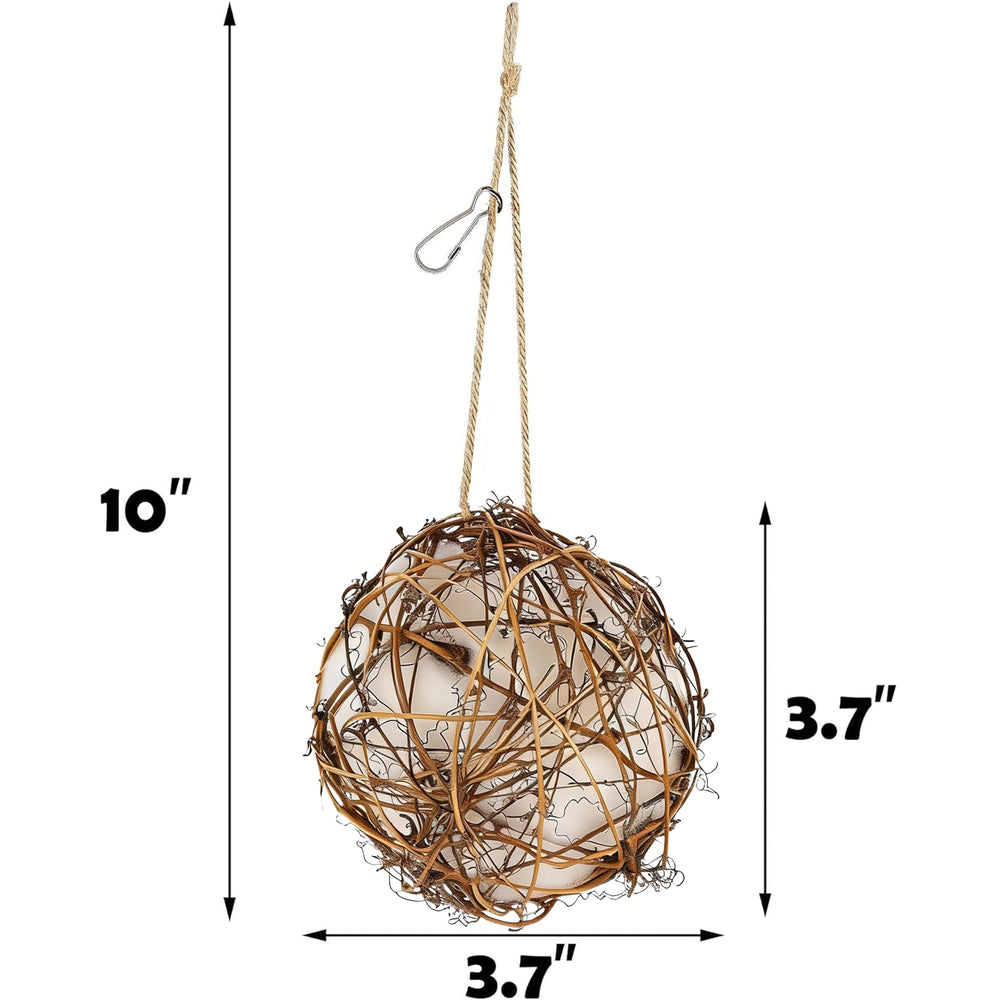 Winemana boule de nidification diametre 9,4 cm ideale pour construire un nid