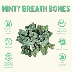 Biscuit haleine menthe-verte Winnie-Lou pour une fraîcheur naturelle.